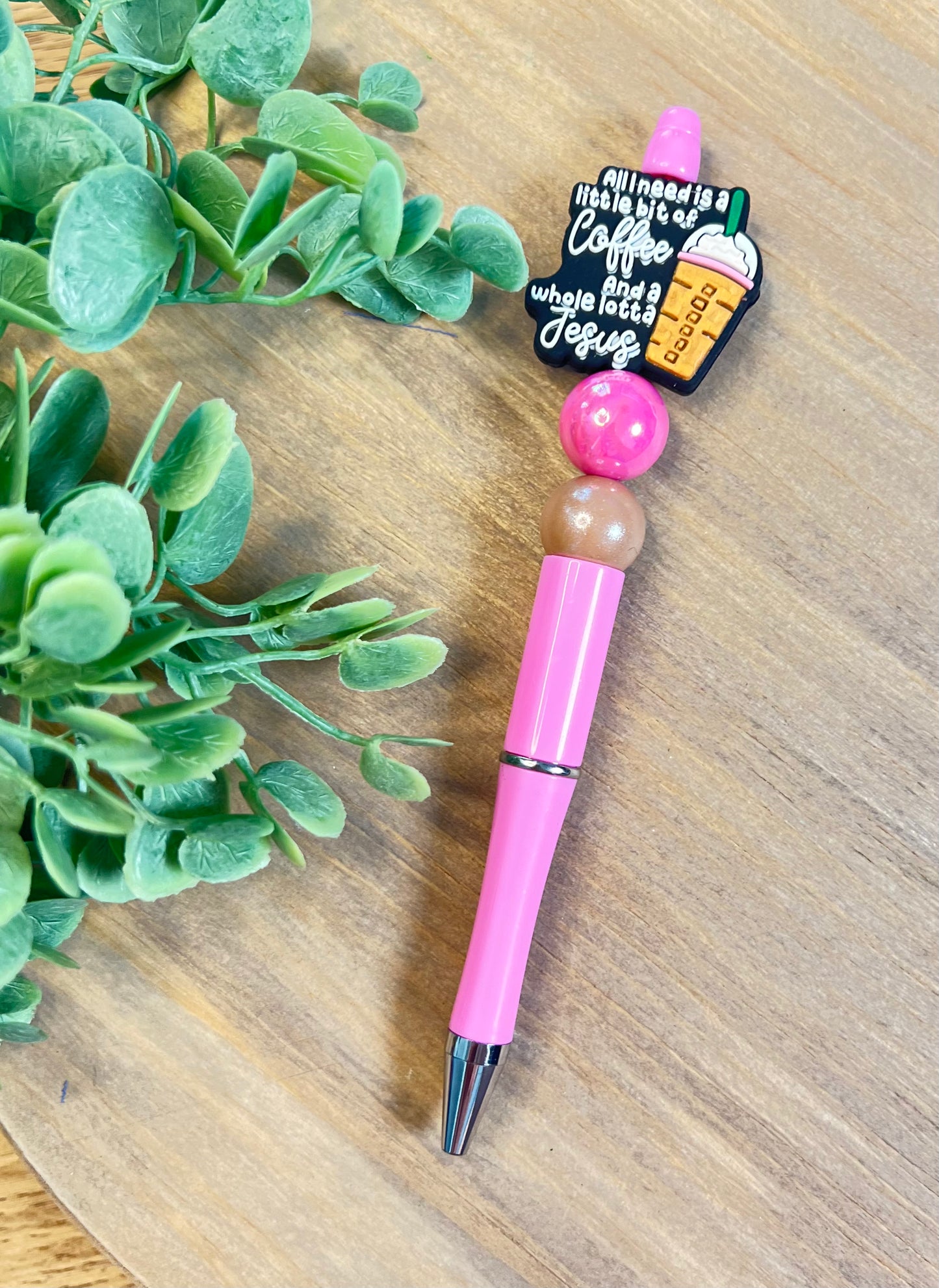Beaded Refillable Pen