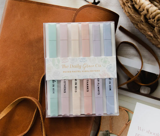 Muted Pastel Bible Highlighters