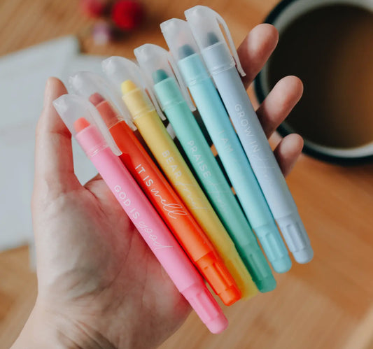 Pastel Gel Bible Highlighers