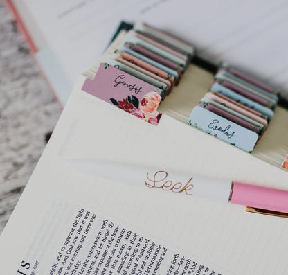 Floral Bible Tabs