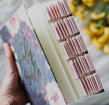 Gold Foil Bible Tabs in Cream