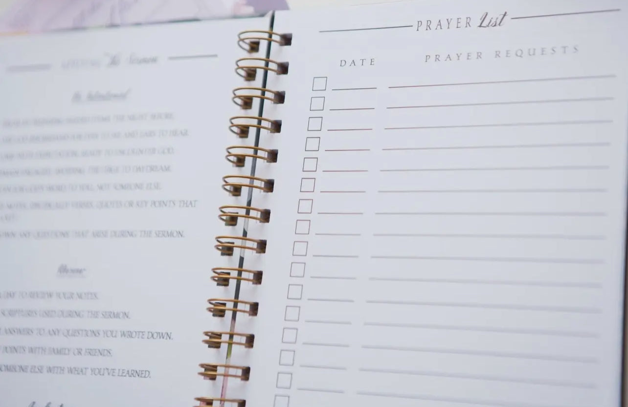 Sermon Notes Journal
